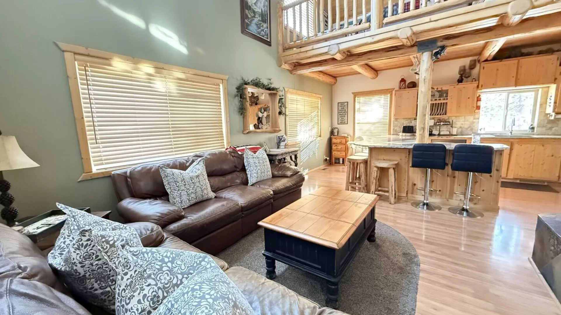 Large seating to enjoy some conversation.