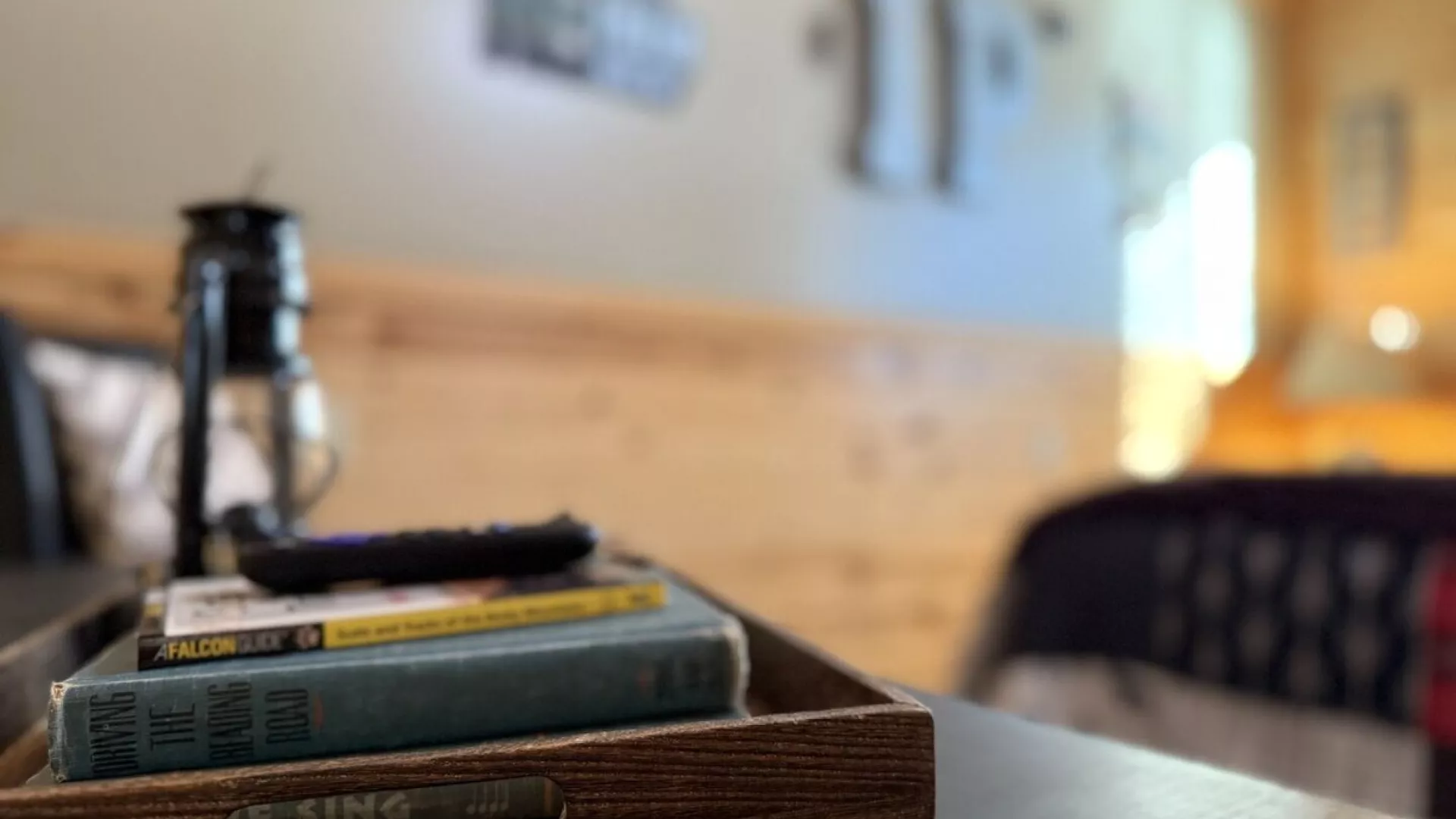 Relax and enjoy a good book in this cozy retreat.