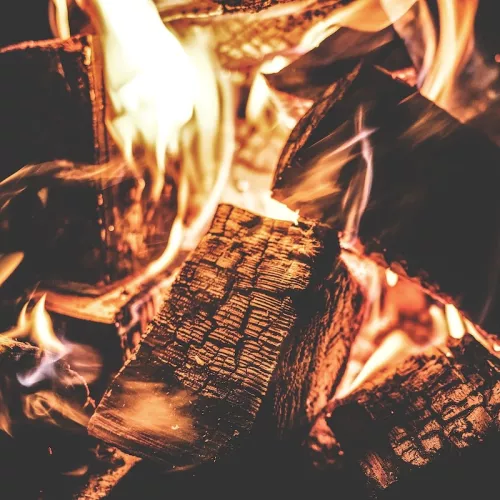 Bear Creek has a fire pit that allows you to roast that perfect marshmallows.