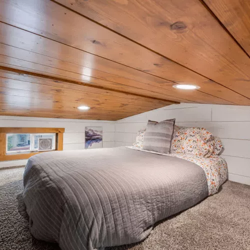 climb in loft for the kids or young adults.
